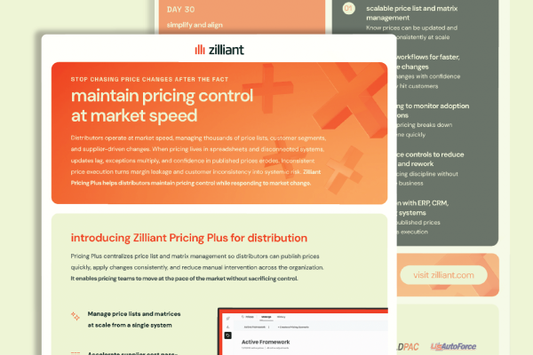 Maintain Pricing Control at Market Speed